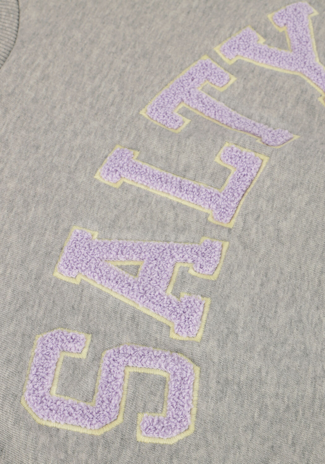 Grijze Salty Stitch Sweater SALTY SWEATER CROPPED - large