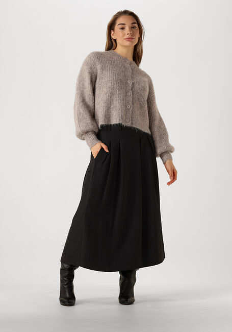 Zwarte CO'COUTURE Midirok ANYA CC PLEAT SKIRT - large