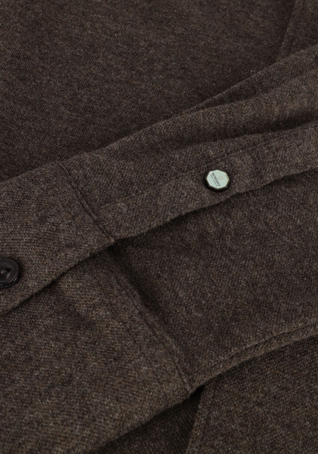 Groene DSTREZZED Casual overhemd KIRK SHIRT - large