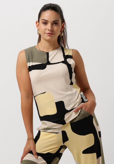Multi VANILIA Top PRINTED SLEEVEL - large
