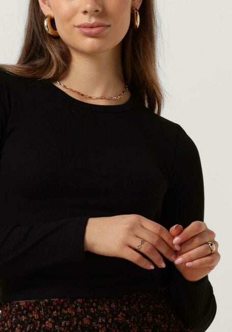 Zwarte MODSTRÖM Tops & T-shirts IGORMD LS CROP TOP - large