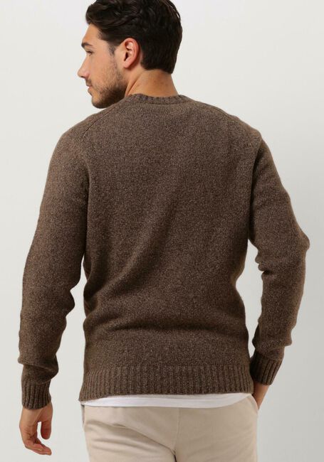 Bruine PROFUOMO Trui PULLOVER CREW NECK - large