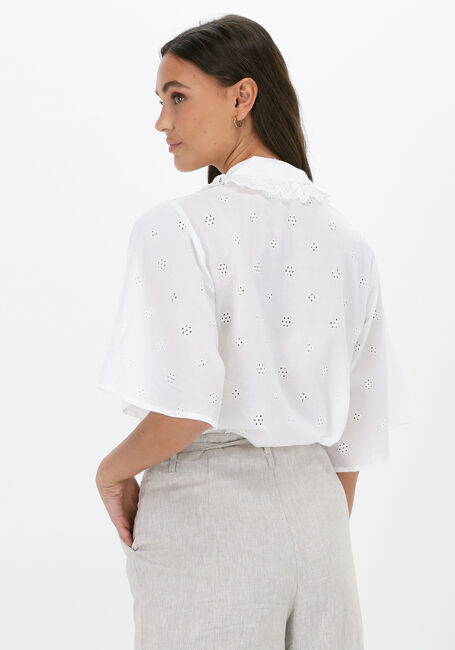 Witte SELECTED WOMEN Blouses SLFBRODY 24 BRODERI - large