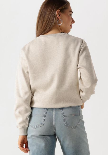 Beige TOMMY HILFIGER Sweater MDRN REG CORP LOGO C-NK SWTSHRT - large