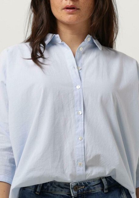 Lichtblauwe BY-BAR Blouses NOREL CHAMPBRAY BLOUSE - large