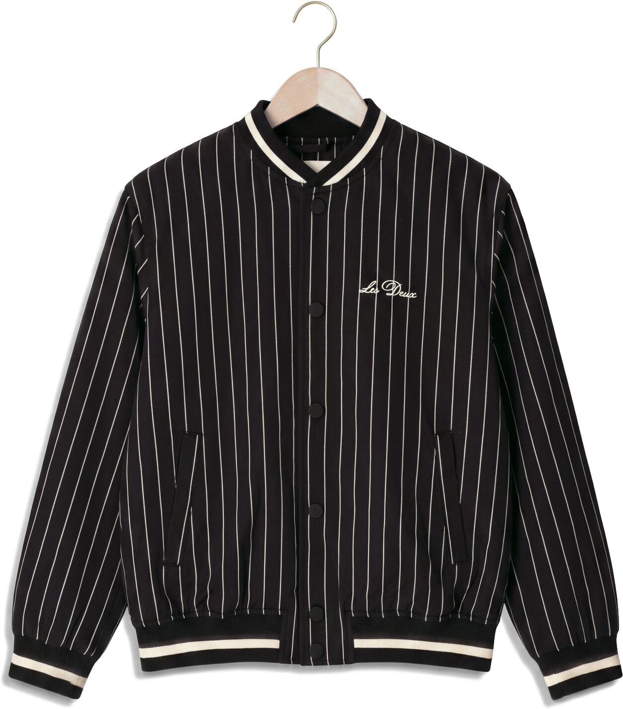 LES DEUX Jongens Jassen Varsity Tech Jacket Zwart
