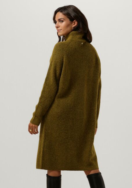Groene MOS MOSH Mini jurk MMTHORA ALYN KNIT DRESS - large