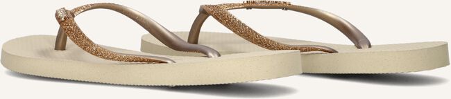 Gouden HAVAIANAS Teenslippers KIDS SLIM GLITTER II Gouden HAVAIANAS Teenslippers KIDS SLIM GLITTER II - large
