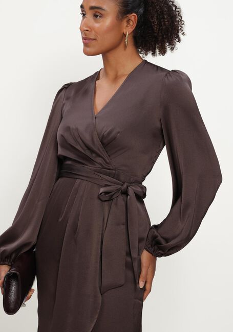 Bruine LINA LOCCHI Midi jurk LL-BEA - large