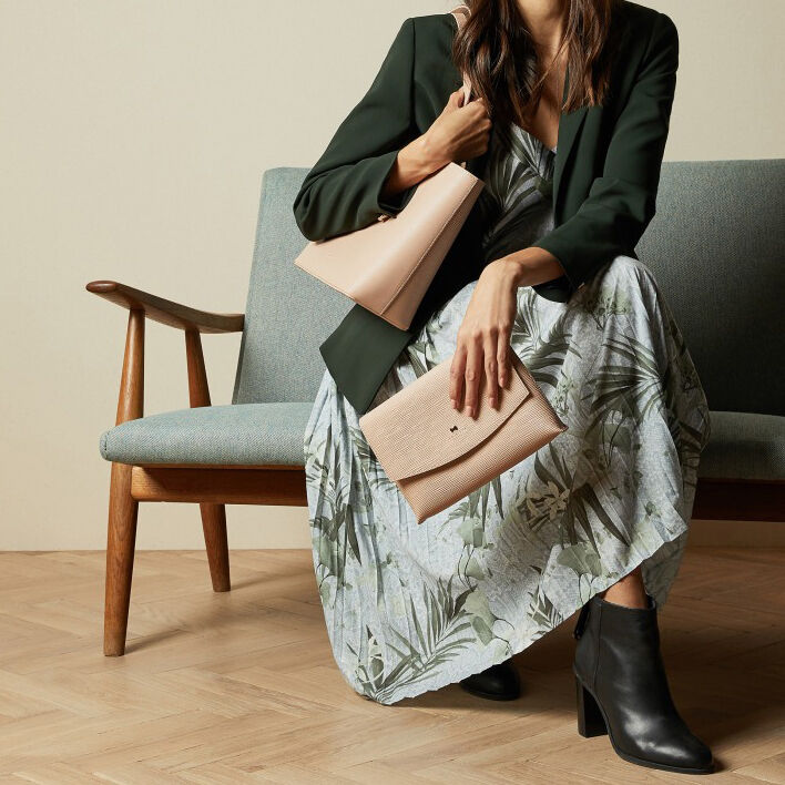 Roze TED BAKER Handtas DEANNAH - large