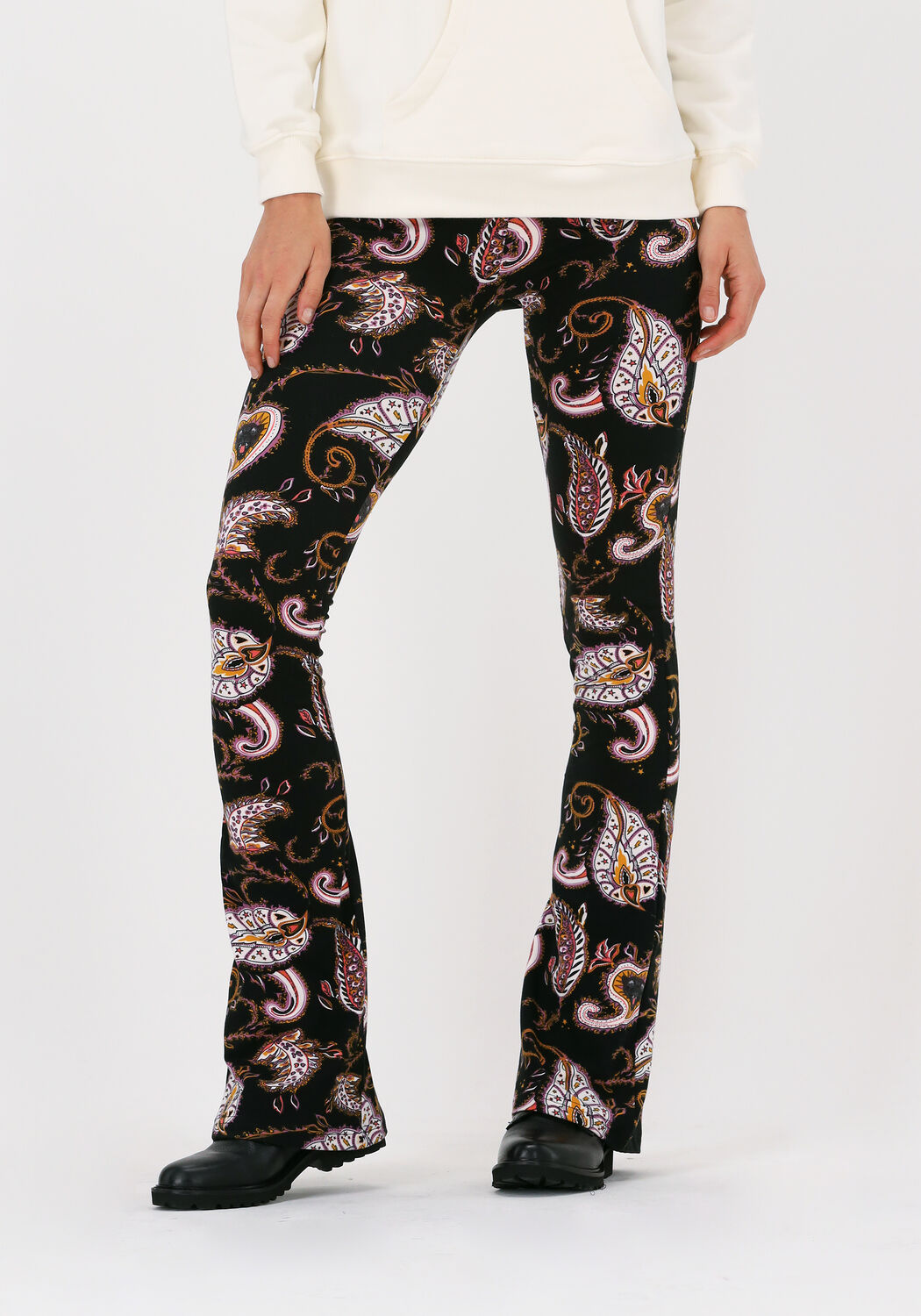 Colourful rebel flared pants Clearance