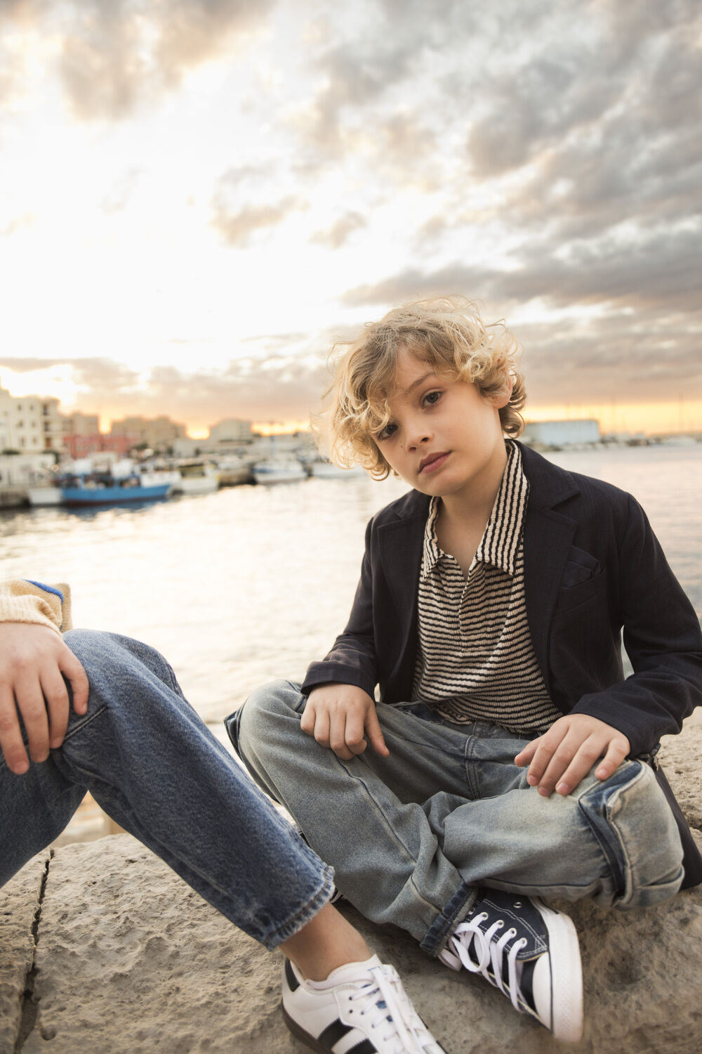 Blauwe VINGINO Cargo jeans PEPPE CARGO - large