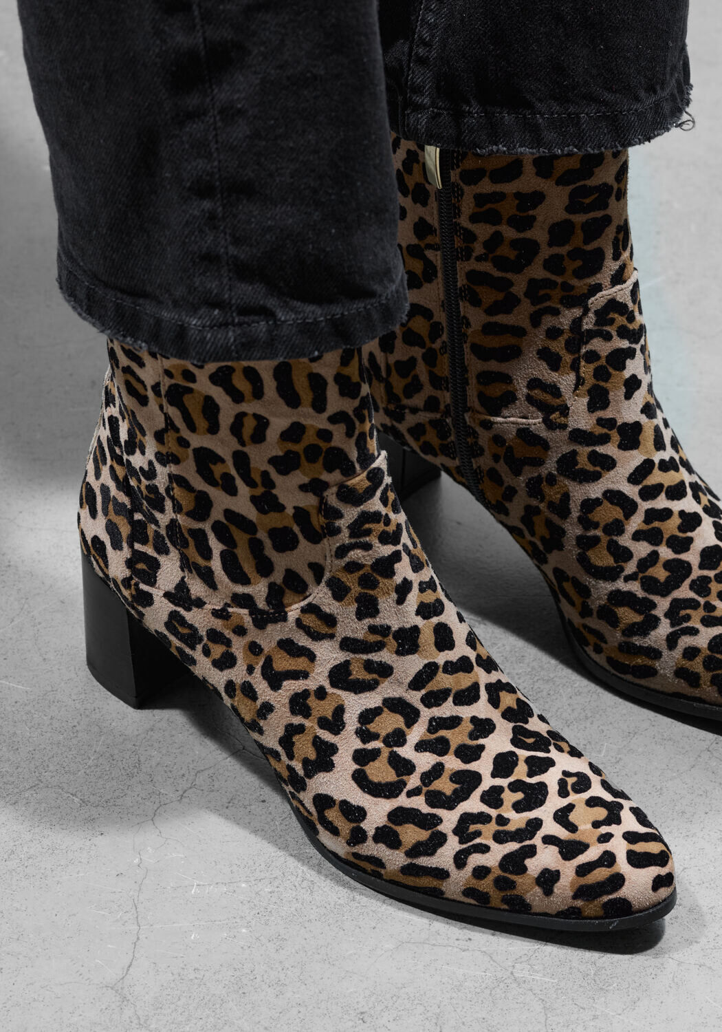 Beige LINA LOCCHI Enkellaarsjes 8543 - large