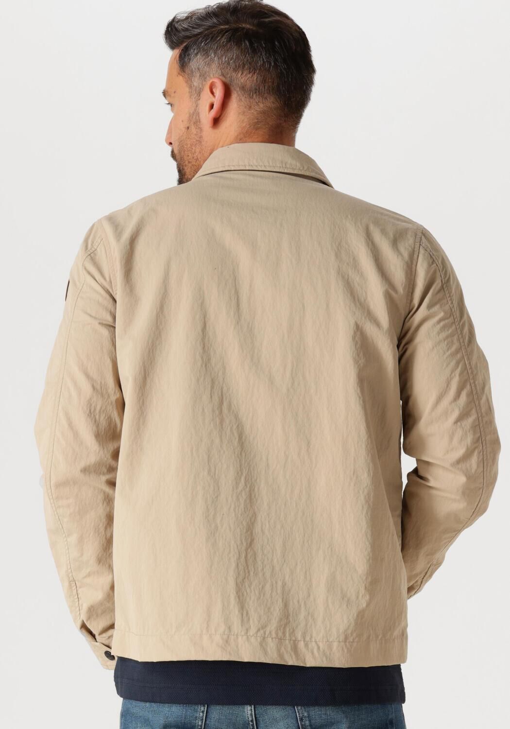 PME LEGEND Heren Jassen Short Jacket Aerovann High Dense Crunch Zand