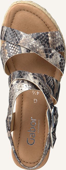 Grijze GABOR Sandalen met hak 832 Grijze GABOR Sandalen met hak 832 - large