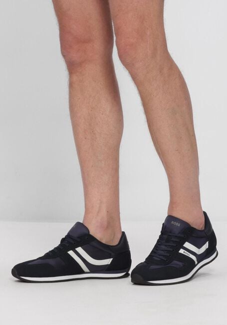 Blauwe BOSS Lage sneakers LEVON_RUNN - large