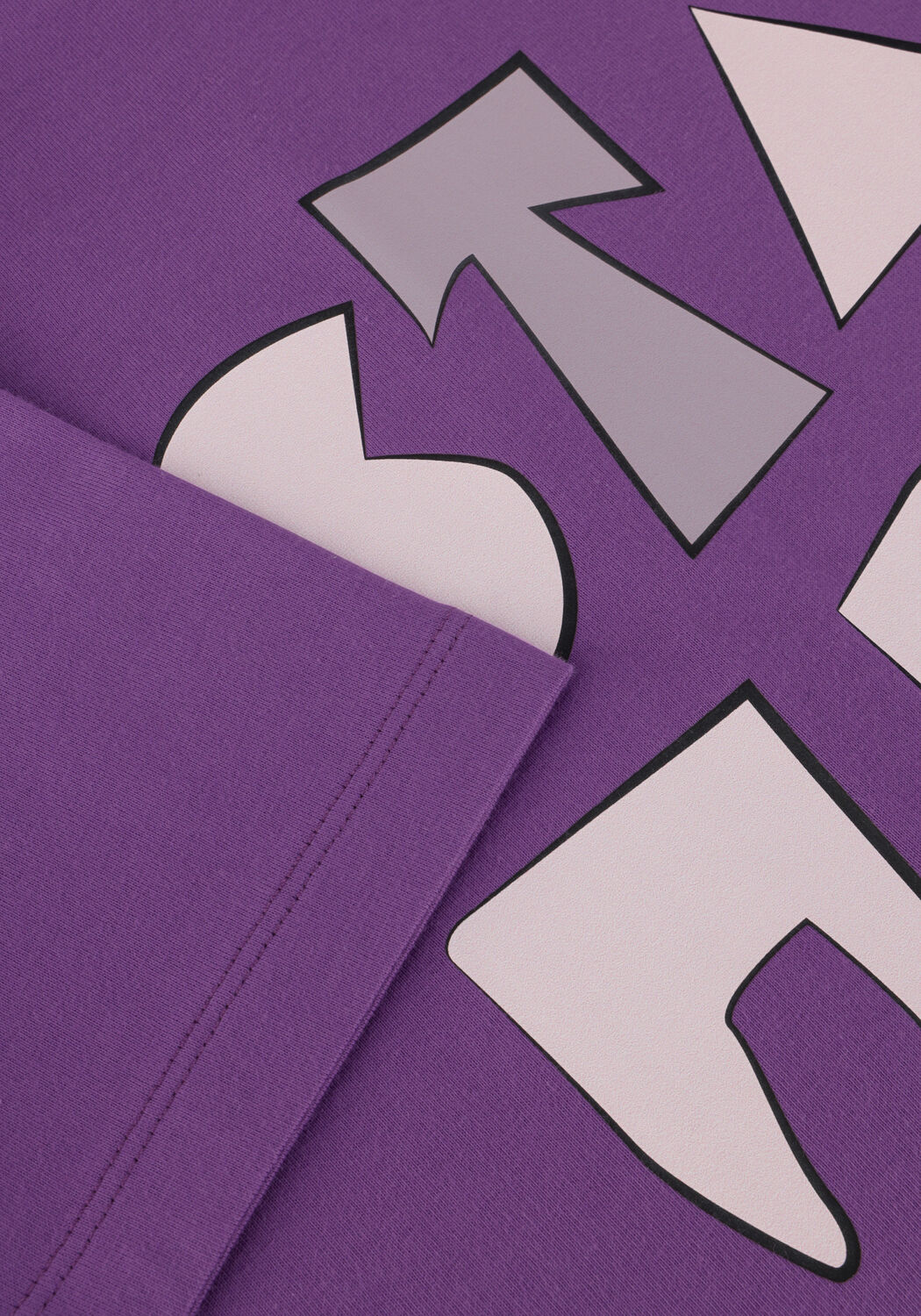 Paarse CALL ME FRANKIE T-shirt STAY HERE T-SHIRT - large