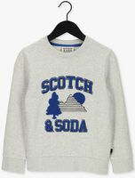 Lichtgrijze SCOTCH & SODA Sweater 167575-22-FWBM-D40 - medium