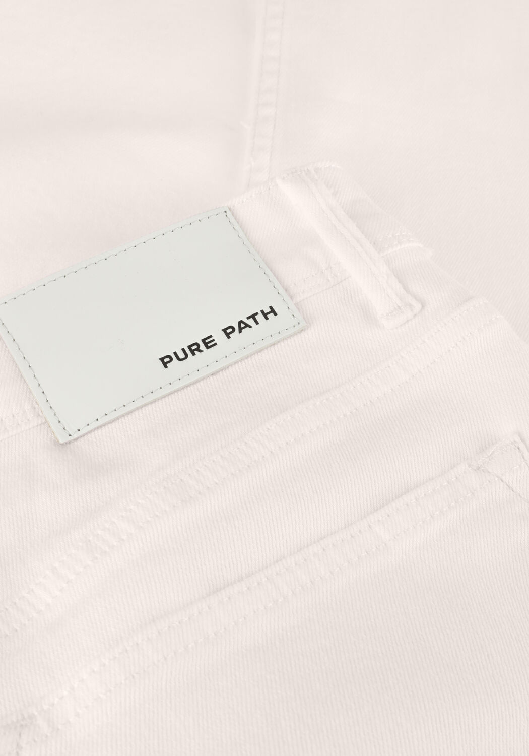 Gebroken wit PURE PATH Straight leg jeans W1274 THE RYAN - large