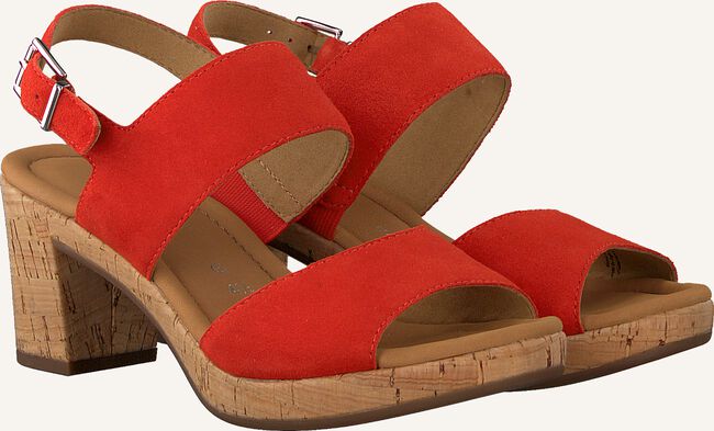 Rode GABOR Platte sandalen 777.1 Rode GABOR Platte sandalen 777.1 - large