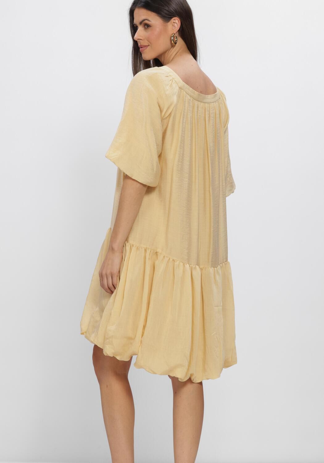 Gele INWEAR Mini jurk LYLAIW FREST SHORT DRESS - large