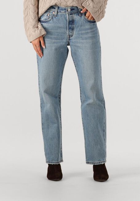 Lichtblauwe LEVI'S Straight leg jeans 501 90'S IN LOVE WITH YOU - large