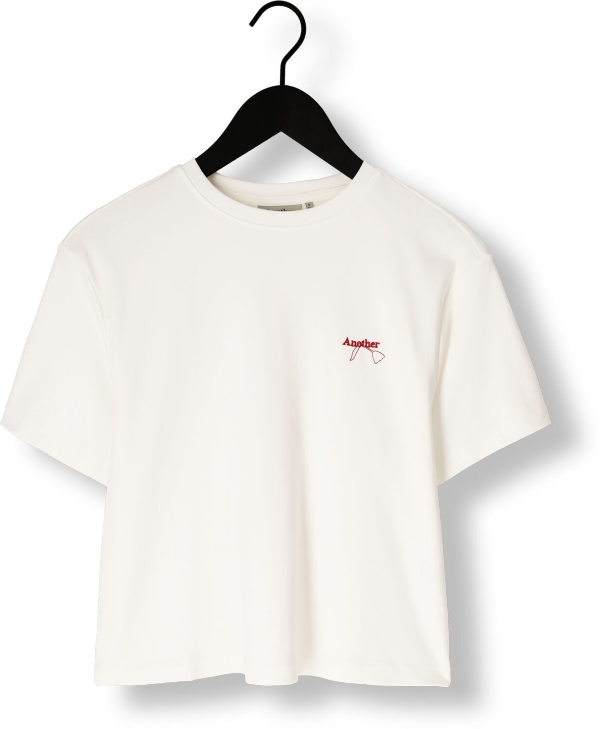 ANOTHER LABEL Dames Tops & T-shirts Gina Flower Shirt Wit