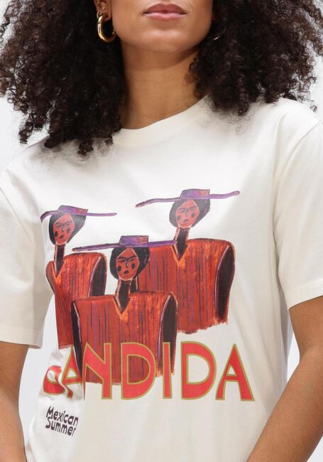 Ecru HARPER & YVE T-shirt BANDIDA-SS - large