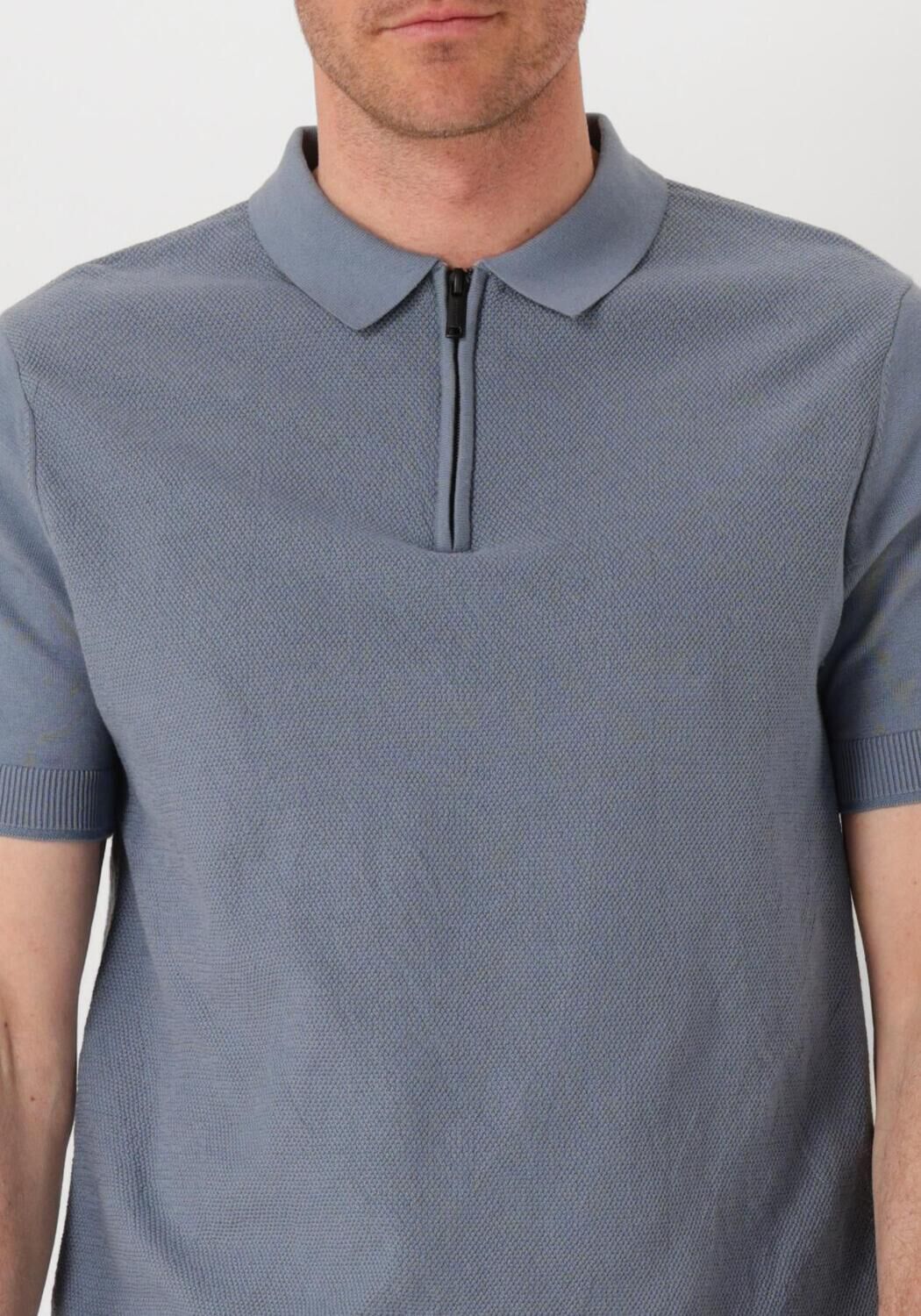 SAINT STEVE Heren Polo's & T-shirts Sonny Lichtblauw
