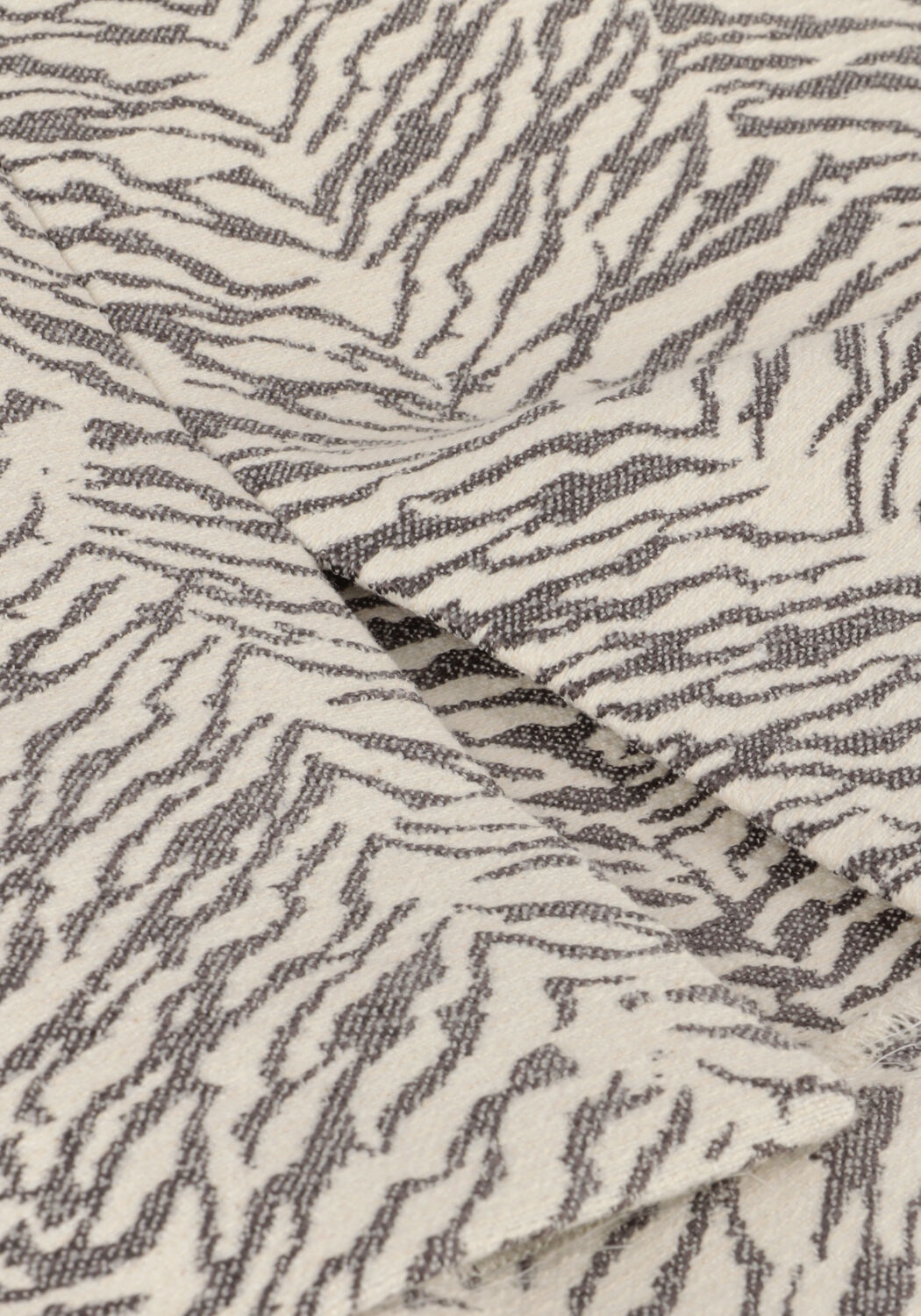 Grijze ALIX THE LABEL Minirok LADIES WOVEN TIGER JACQUARD SKIRT - large