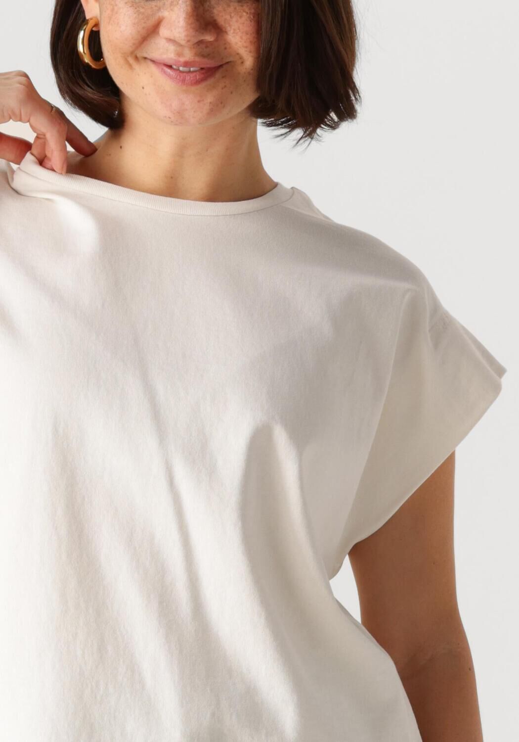CIRCLE OF TRUST Dames Tops & T-shirts Isla Tee Wit