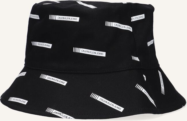 Zwarte CALVIN KLEIN Pet AOP BUCKET HAT Zwarte CALVIN KLEIN Pet AOP BUCKET HAT - large