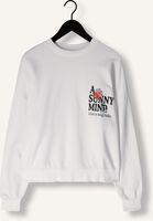Witte ROUGH STUDIOS Sweater SUNNY MIND SWEATSHIRT Witte ROUGH STUDIOS Sweater SUNNY MIND SWEATSHIRT - medium