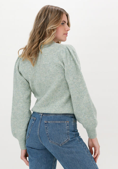Groene NEO NOIR Vest GIMMA KNIT CARDIGAN - large