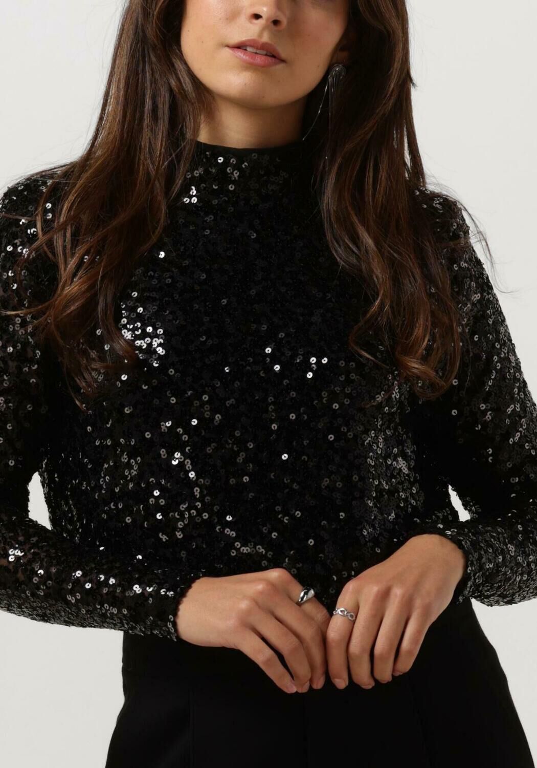 MY ESSENTIAL WARDROBE Dames Tops & T-shirts Fallonmw Bodystocking Blouse Zwart