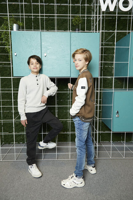 Bruine INDIAN BLUE JEANS Vest BOMBER JACKET INDIAN - large