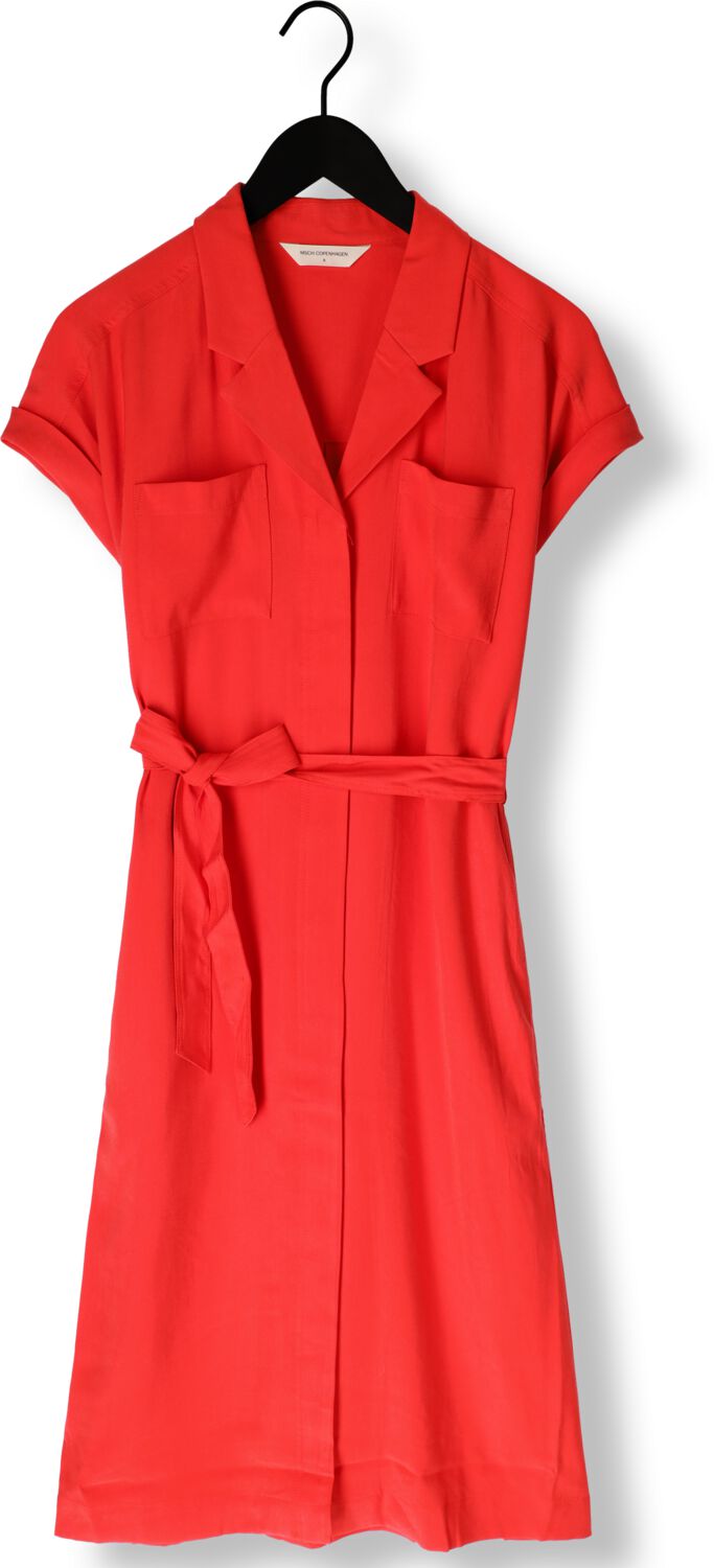MSCH COPENHAGEN Dames Jurken Mschimila Selia Ss Dress Rood