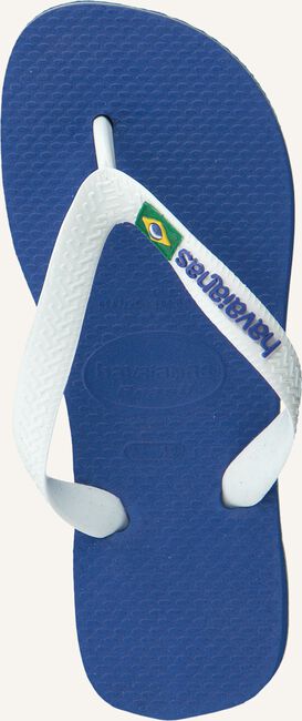 Blauwe HAVAIANAS Teenslippers BRASIL LOGO KIDS Blauwe HAVAIANAS Teenslippers BRASIL LOGO KIDS - large