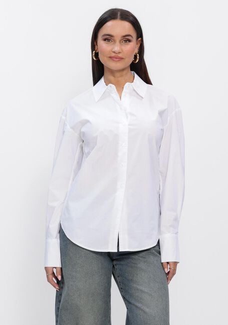 Witte MODSTR&Ouml;M Blouses THEMEMD SHIRT - large