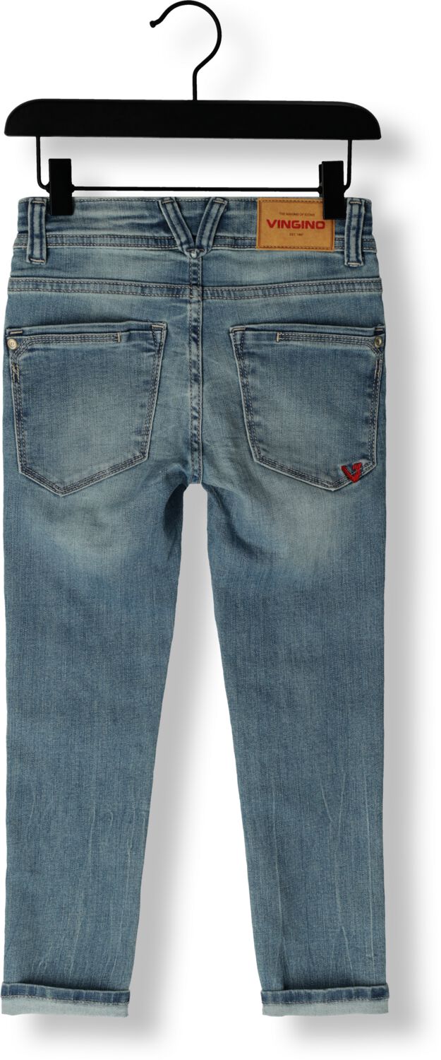 VINGINO Jongens Jeans Apache Icon Lichtblauw