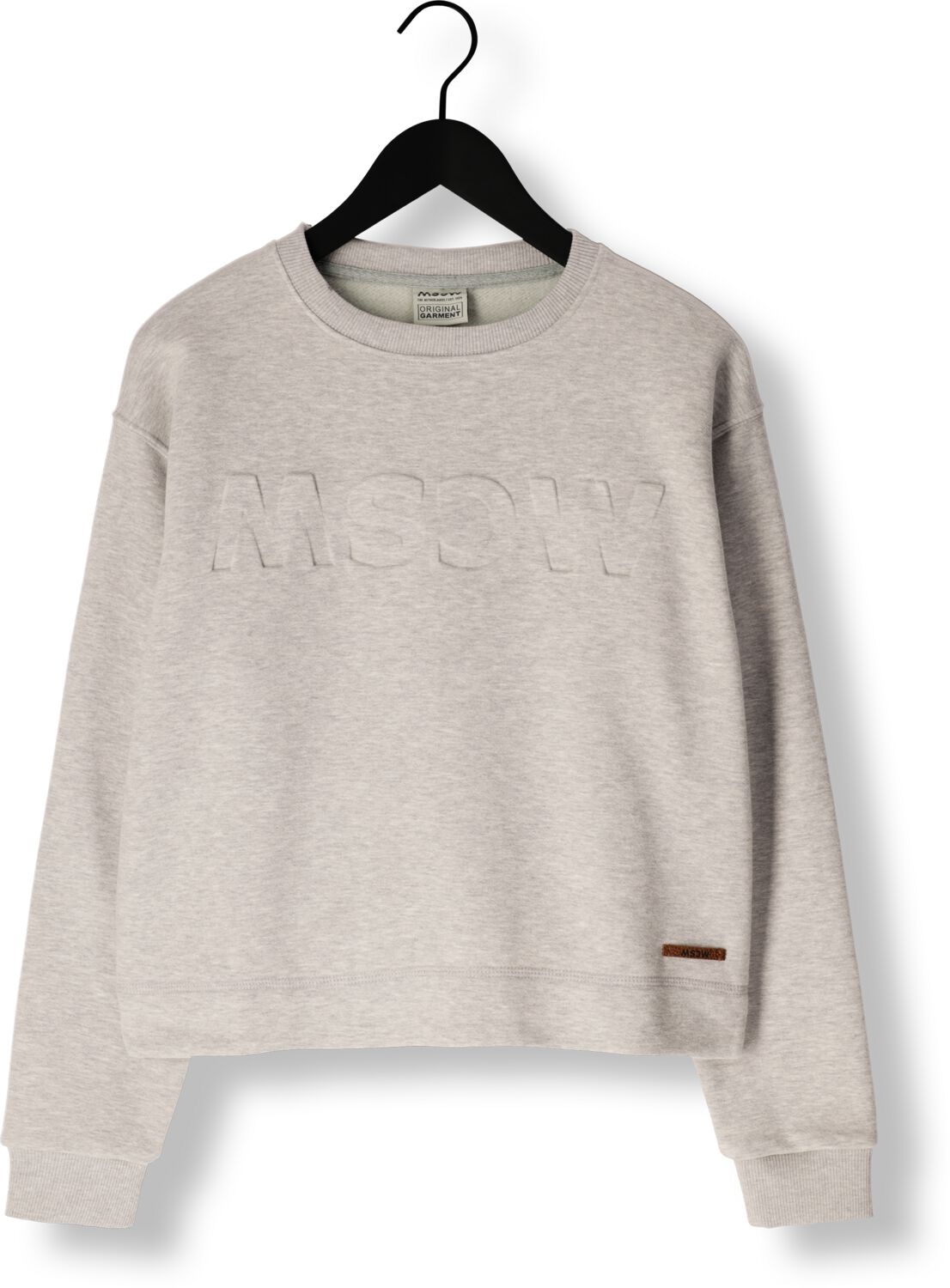 MOSCOW Dames Truien & Vesten Logo Sweater Lichtgrijs