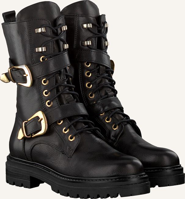 Zwarte VERTON Veterboots 339 Zwarte VERTON Veterboots 339 - large