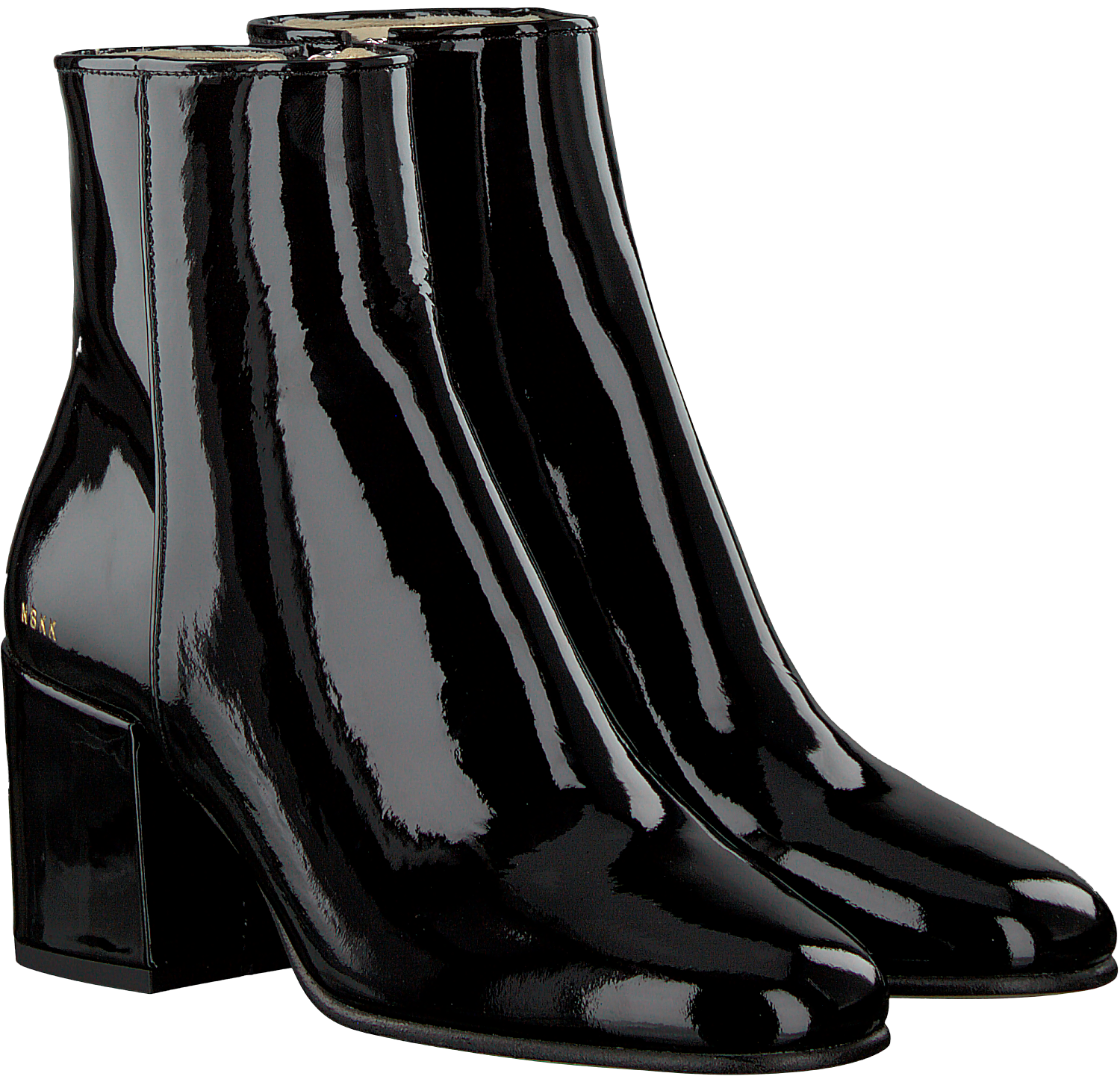 Zwarte NUBIKK Enkellaarsjes GIGI ROMA PATENT II | Omoda Zwarte NUBIKK Enkellaarsjes GIGI ROMA PATENT II | Omoda