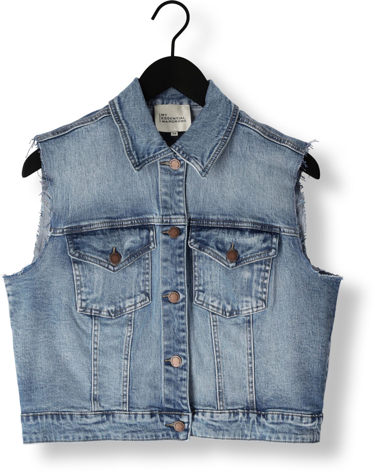 MY ESSENTIAL WARDROBE Dames Jassen Dangomw 144 Vest Blauw