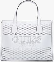 Witte GUESS Handtas KATEY PERF SMALL TOTE - medium