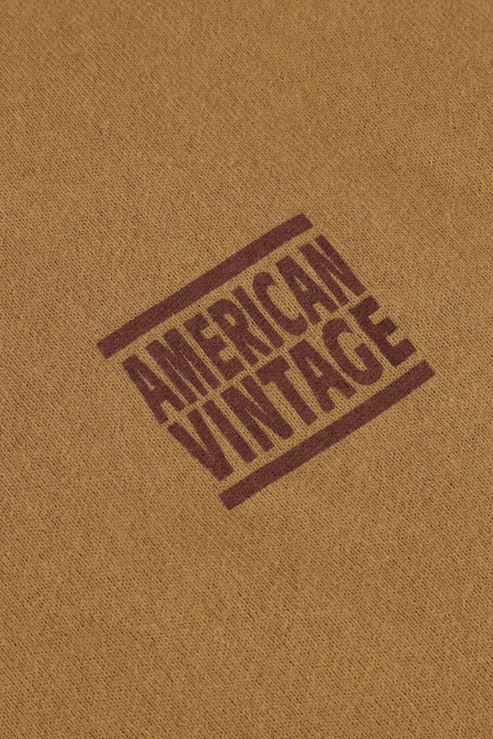 Bruine AMERICAN VINTAGE T-shirt YKOBOW - large