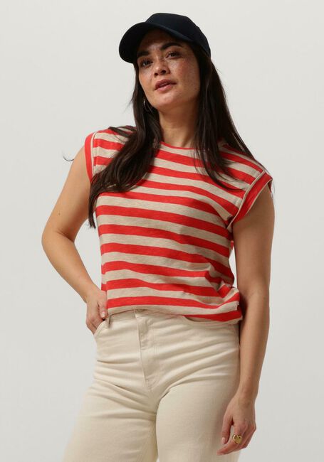 Rode BY-BAR T-shirt THELMA BIG STRIPE TOP - large