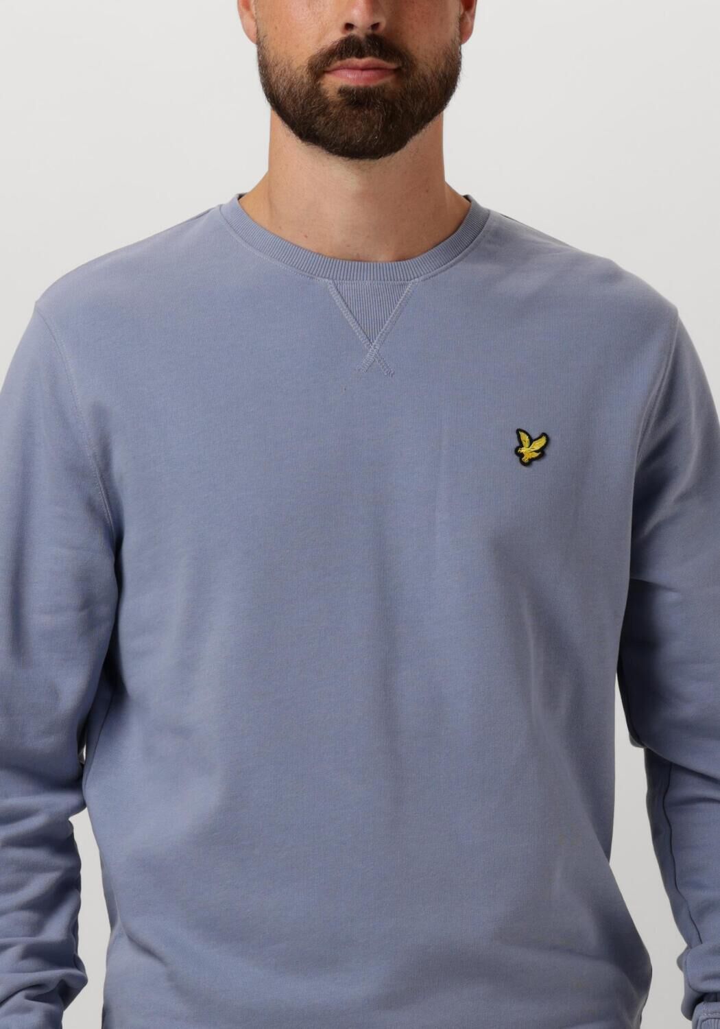 LYLE & SCOTT Heren Truien & Vesten Crew Neck Lichtblauw