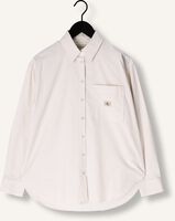 Ecru CALVIN KLEIN Blouses WOVEN LABEL RELAXED SHIRT Ecru CALVIN KLEIN Blouses WOVEN LABEL RELAXED SHIRT - medium