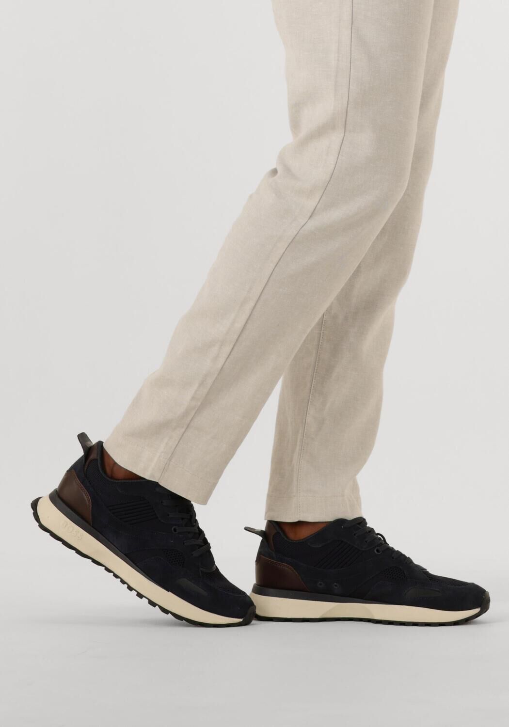 Blauwe BOSS Lage sneakers JONAH RUNN - large